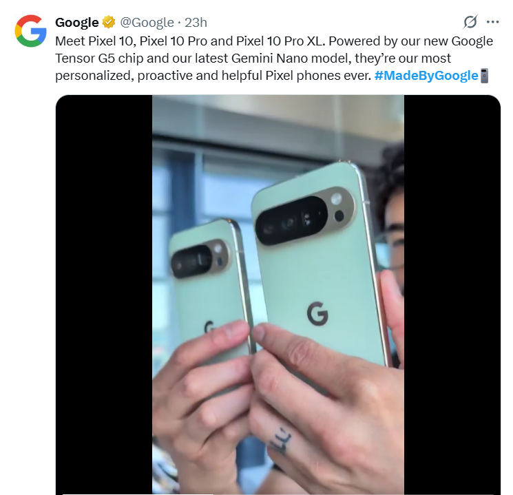 Смартфоны будущего с ИИ от Google