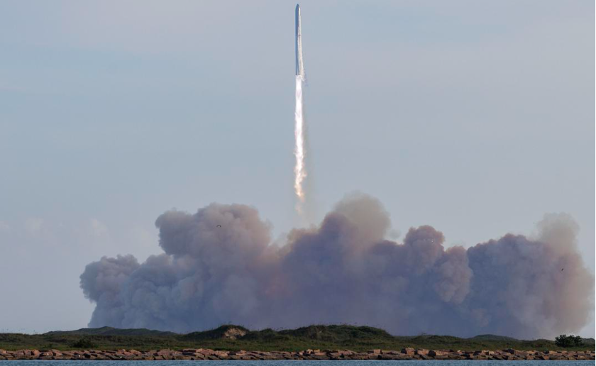 Очередной тестовый полет Starship Илона Маска