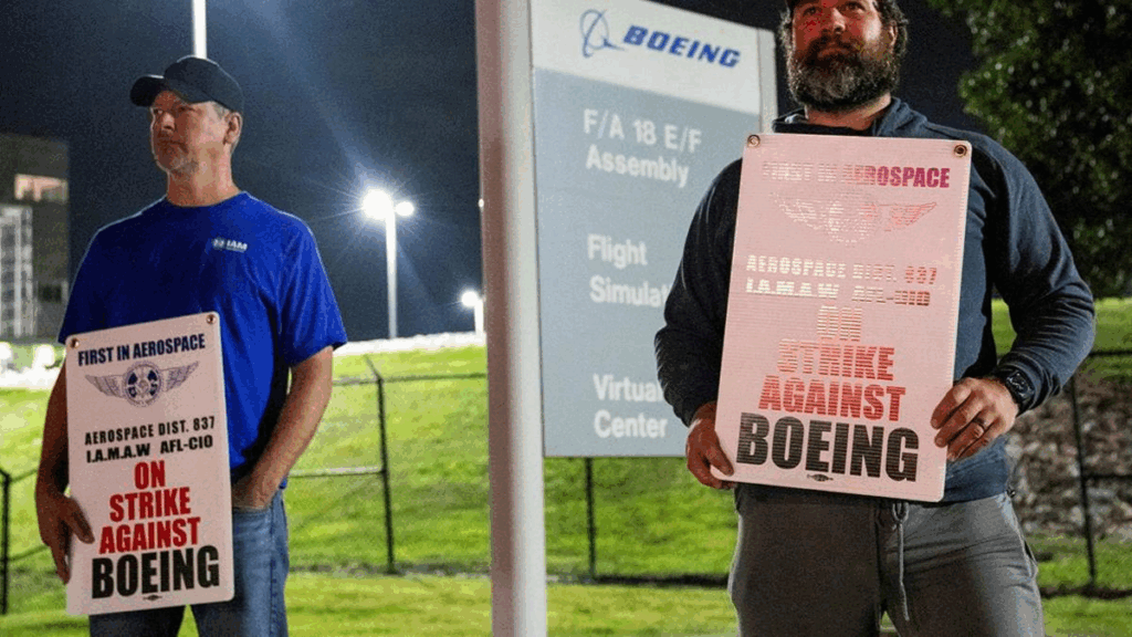 Boeing Under Pressure, Shares Falling