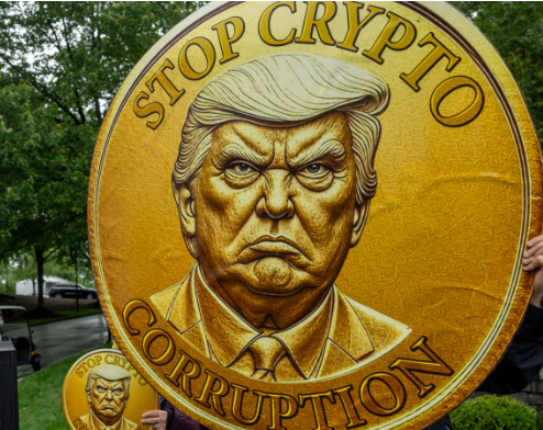 Trump Corruption Coin: Ньюсом троллит Трампа криптой