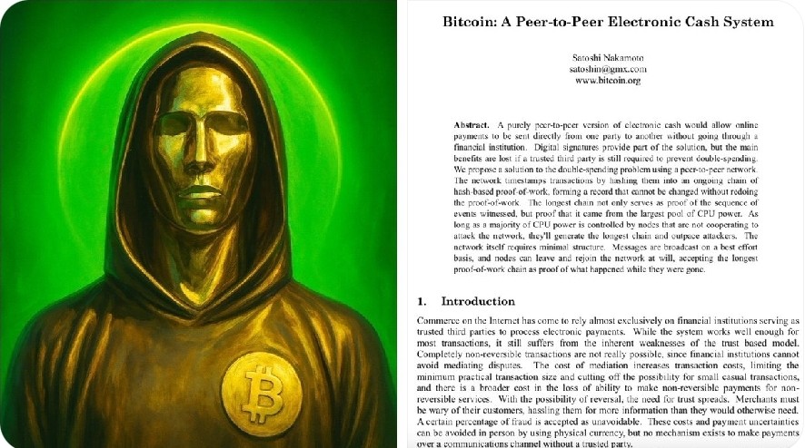 Bitcoin turns 17! Happy birthday to the white paper that changed the world