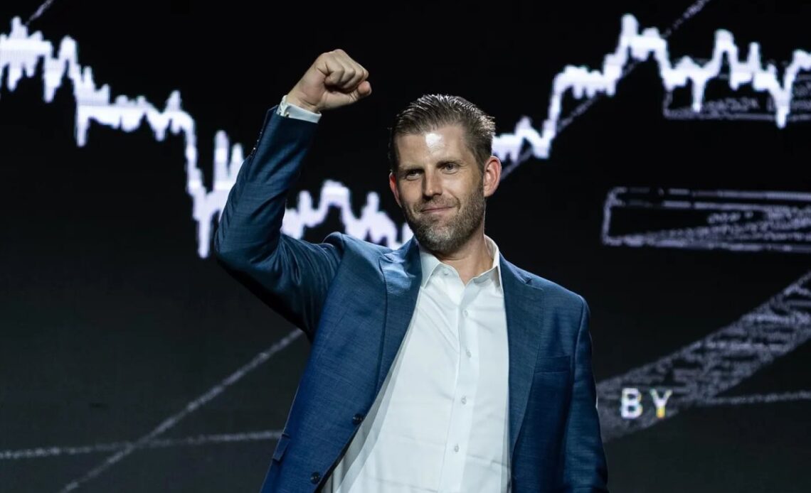 Ерік Трамп: криптовалюта - фундамент нової світової економіки Ерік Трамп: криптовалюта - фундамент нової світової економіки