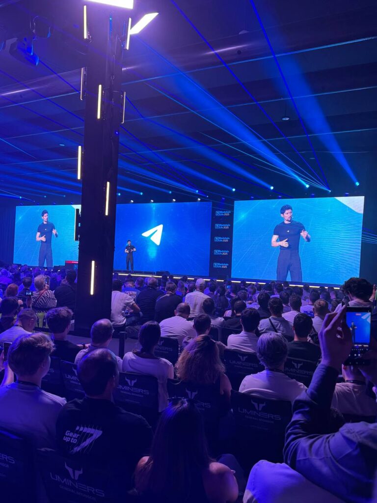 Виступ Павла Дурова в Дубаї Виступ Павла Дурова в Дубаї