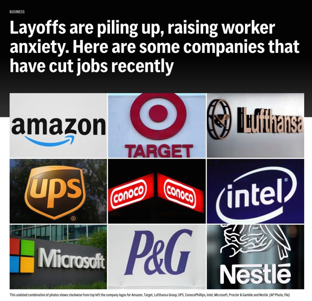 Масові звільнення: ШІ витісняє людину з офісу Масові звільнення: ШІ витісняє людину з офісу