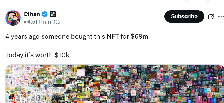 NFT-мистецтво: від $69 млн до $10 000