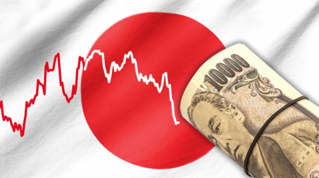 Фаза обратного потока в Японии