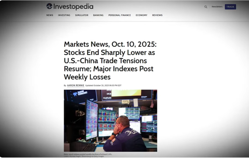 Разбор октябрьского обвала рынка