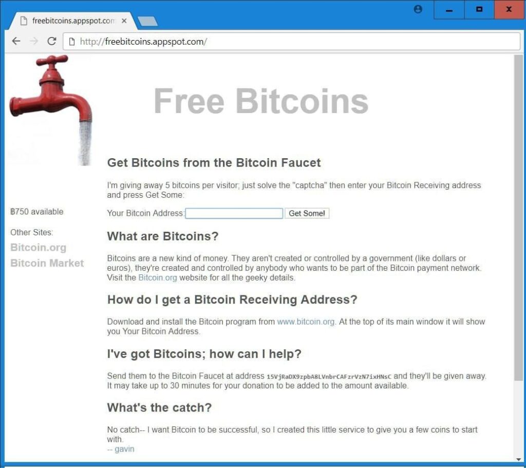 Легендарный BTC-кран: как несколько кликов превратились в состояние