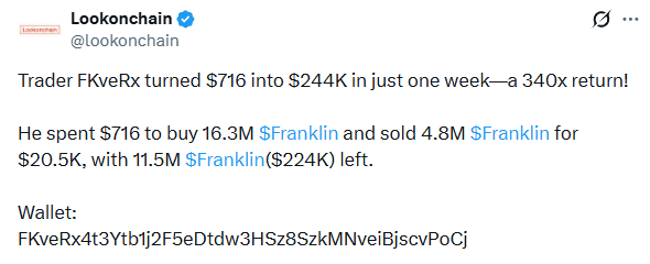 Пару сотен тысяч за неделю? Почему бы и нет...