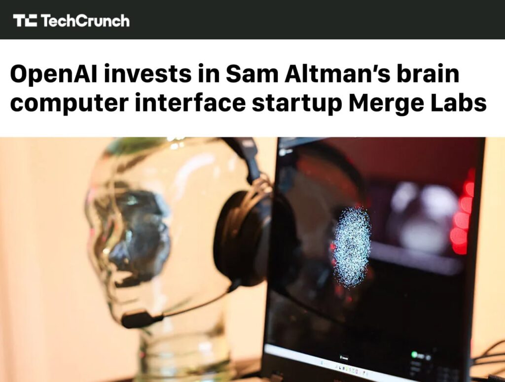 Мозг подключат к ChatGPT. Альтман делает следующий ход