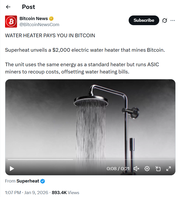 Майнинг переезжает в ванную!